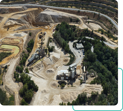 Producteur de sable Eure-et-Loir Fulchiron, Production de sable siliceux
