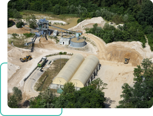 Producteur de sable Bas-Rhin Fulchiron, Site industriel de Hatten 67