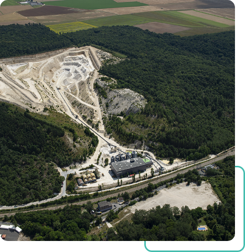 producteur de sable ile de France, Site industriel Fulchiron La Comble