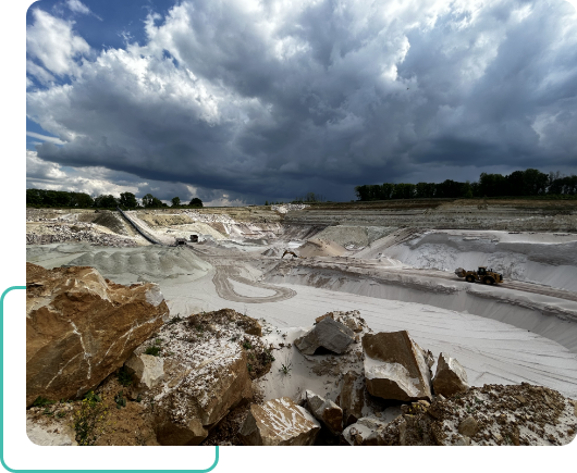 Producteur de sable Aisne exploitation par Fulchiron