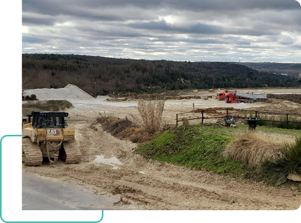 producteur de sable près de Paris, Carrière du Bois du Chenay 91